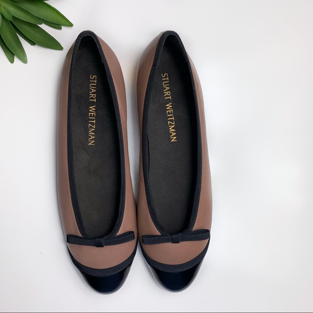 STUART WEITZMAN Capture Flats | Napa Leather | 7.5